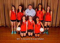 7th Girls - St. B's Coach Chad